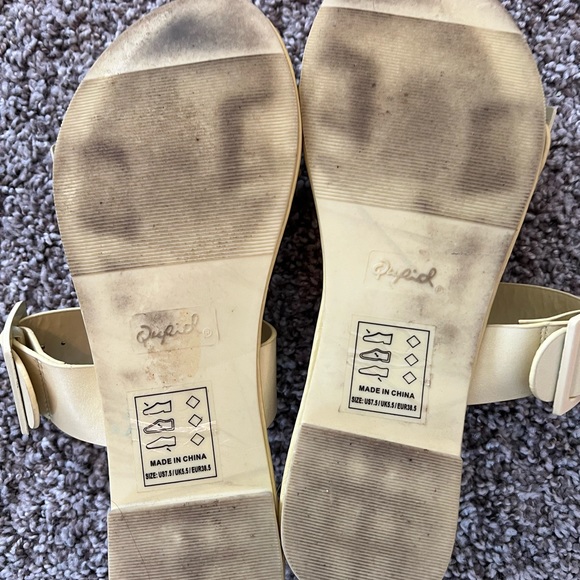 Yellow Buckle Sandals - Picture 4 of 4